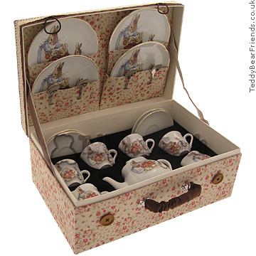 peter rabbit mini tea set