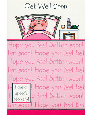 Get Well Soon Pink