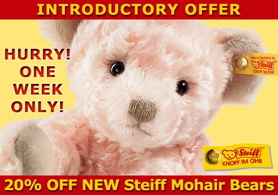 new steiff teddy bears