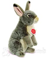 grey rabbit teddy bear