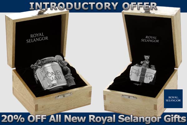 royal selangor christening gifts