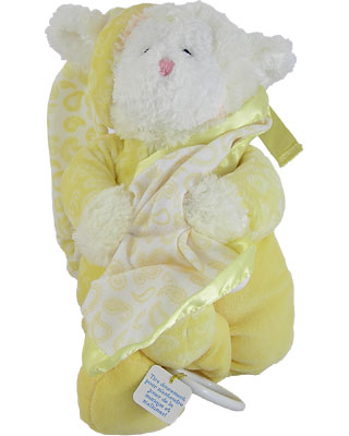 Paisley Collection Lamb Light Up Musical  Baby Gund 