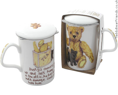 Roy Kirkham Bear Mug and Tea Infuser