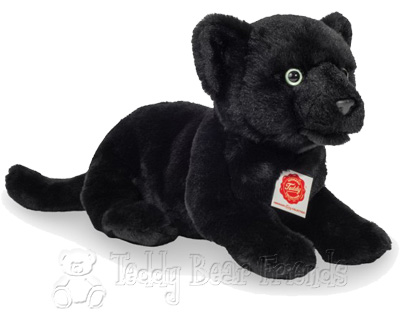 Black Panther Soft Toy - Hermann Teddy Collection Soft Toys | Teddy ...