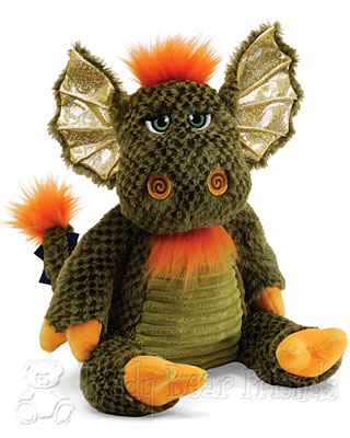 Gund Green Dragon Toy