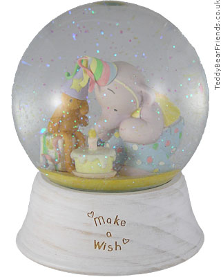 Michel and Company Humphreys Corner Make a Wish Snow Globe