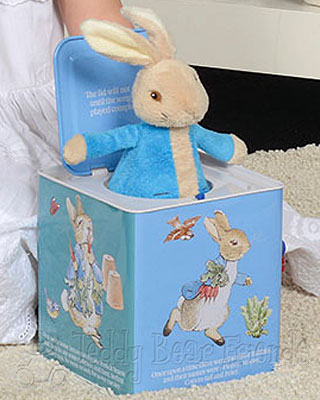 Peter Rabbit Jack In A Box | Peter Rabbit Toy | Rainbow Designs UK ...