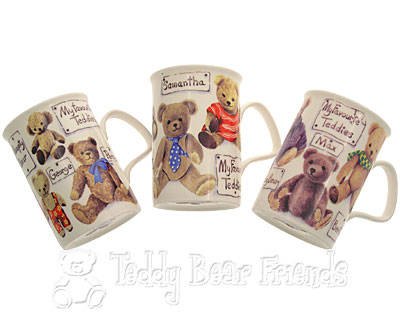 Roy Kirkham Teddy Bear Coffee Mugs